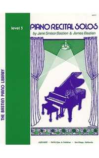 bastien j. - piano recital solos 3 (ingles) (wp77)