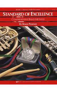 pearson b. - standard of excellence v.1 drums and mallet