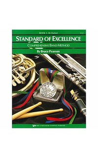 bruce pearson - standard of excellence: 3 (bb clarinet)