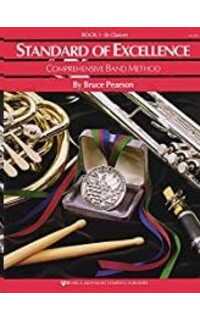 pearson b. standard of excellence clarinet si b v.1
