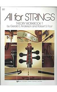 anderson - all for strings theory workbook v.1 cello