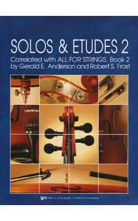anderson/frost. - solos y estudios vº2 cello
