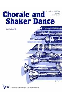 zdechnlik j. - chorale and shaker dance ii grado 4-banda