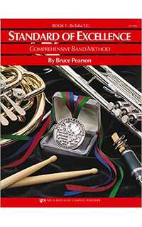 pearson b. - standard of excelence v. 1 tuba t.c.