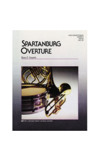kopetz b.e. - spartanburg ouverture gr.3 banda part. y partes