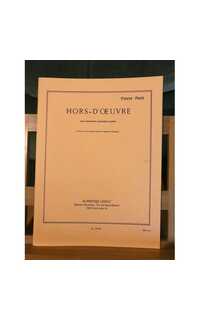 petit p . hors-dóeuvre percusion y piano