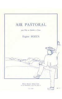 bozza e. - air pastoral (flauta u oboe y piano