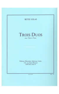 jolas b. - duos (3) tuba y piano
