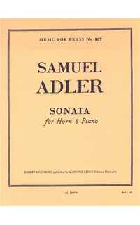 adler s. - sonata (tr/p)