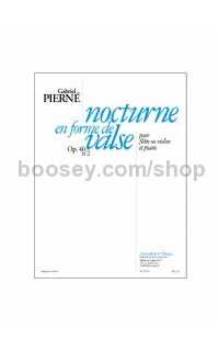 pierne g. - nocturno en forma de valse op.40 nº 2 (flp)