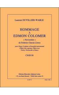 duvillier-wable l. - homenaje al coro infantil e.colomer