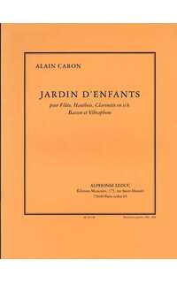 caron a. - jardin de infancia (fl/ob/cl/fg/vibrafono)