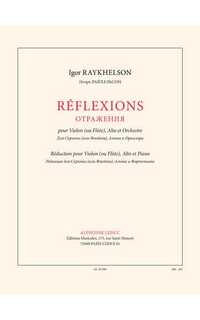 raykhelson i. - reflexiones (violin o flauta viola y piano)