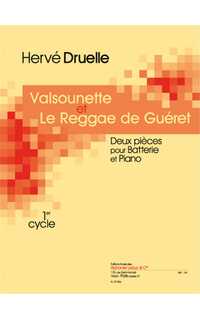 druele h. - piezas (2) valsounette y le reggae de gueret bateria y piano
