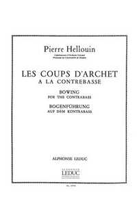 hellouin p. - los golpes de arco en el contrabajo -