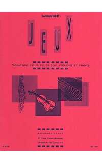 ibert j. - jeux (sonatina) -