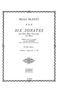 blavet m. - sonatas v.2 (4-6) (6) -