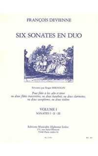 devienne f. - sonatas en duo v.1 (6) -
