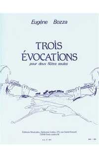 bozza e. - evocaciones (3) -(2 flautas)