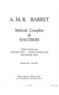 barret a.m.r. - metodo completo oboe v.3 -