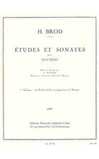 brod h. - estudios y sonatas v.1 - (oboe)