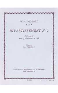 mozart w.a. - divertimento nº2 sib m - kv.229 (439b)