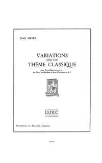 meyer j. - variaciones sobre tema clasico (sc+pt) -