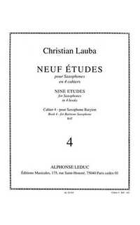 lauba c. - estudios v.4 (9) (saxo baritono mib) -