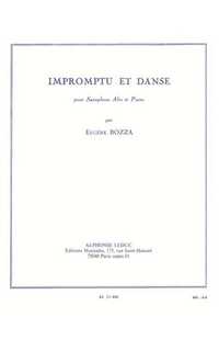 bozza e. - impromptu et danse -