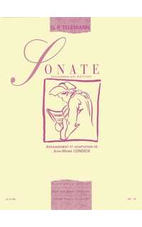 telemann g.p. - sonata - saxo y piano -