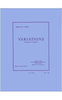 dubois p.m. - variaciones (sc+pt) (satb) -