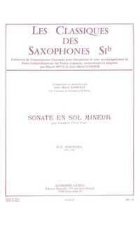 handel g.f. - sonata sol m - sax tenor