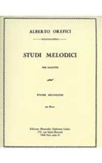 orefici a. - estudios melodicos (20) - fagot