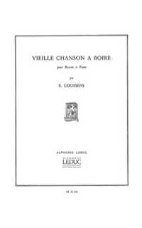 goossens e. - vieille chanson a boire - fagot y piano