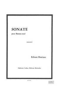denisov e. - sonata -(fagot)