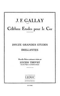 gallay j.f. - estudios brillantes (12) op 43