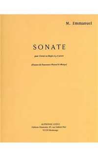 emmanuel m. - sonata - (tp/p)