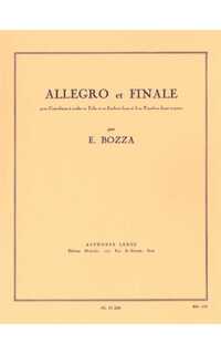 bozza e. - allegro y final - tuba y piano
