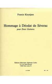 kleynjans f. - homenaje deodat - op.105