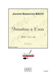 bach j.s. - invenciones a 2 voces bwv 772 a 786 (2 percusionistas)