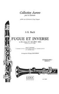 bach j.s. - fuga e inversa re m - bwv.1080
