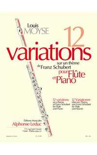 moyse l. - variaciones sobre tema de schubert (12) -