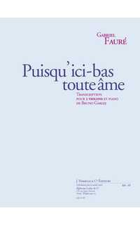 faure g. - puisqu-ici-bas toute ame -