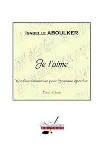 aboulker i. - je t´aime soprano