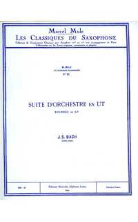 bach j.s. - suite en do (bourree) - sax