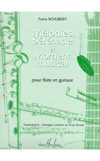 schubert f. - melodias, serenata y momento musical