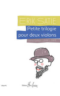 satie e. - petite trilogia para 2 violines