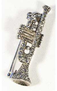 regalo - broche trompeta acabado plata** descatalogado**