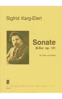 karg elert s. - sonata sib - op.121