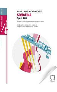 castelnuovo-tedesco m. sonatina op.205 flauta y guitarra